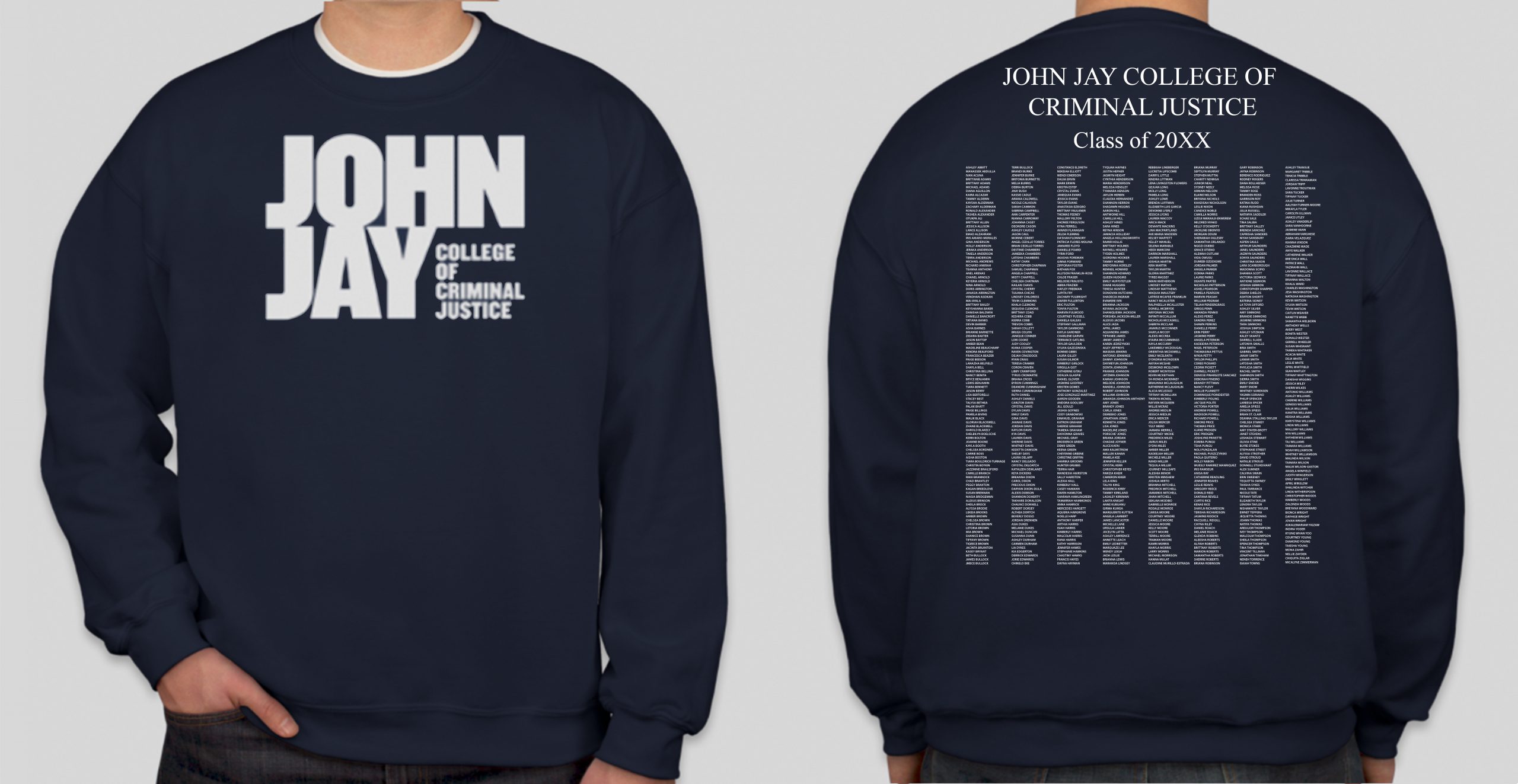 john jay college sweatshirt