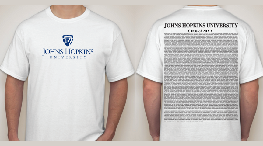 Johns Hopkins University T-Shirts, Johns Hopkins University Shirts