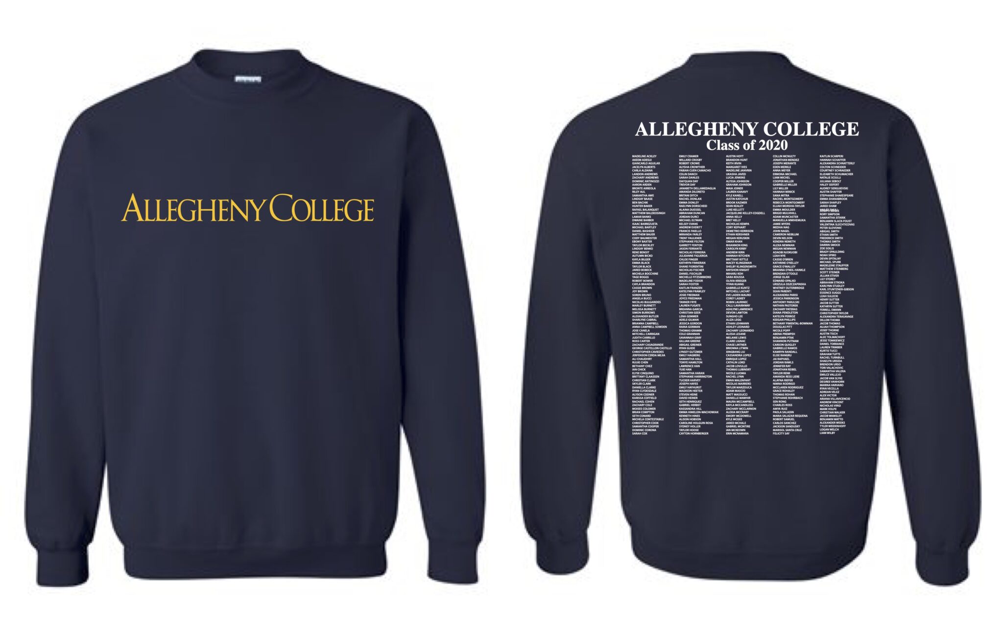 Allegheny College Commencement Group