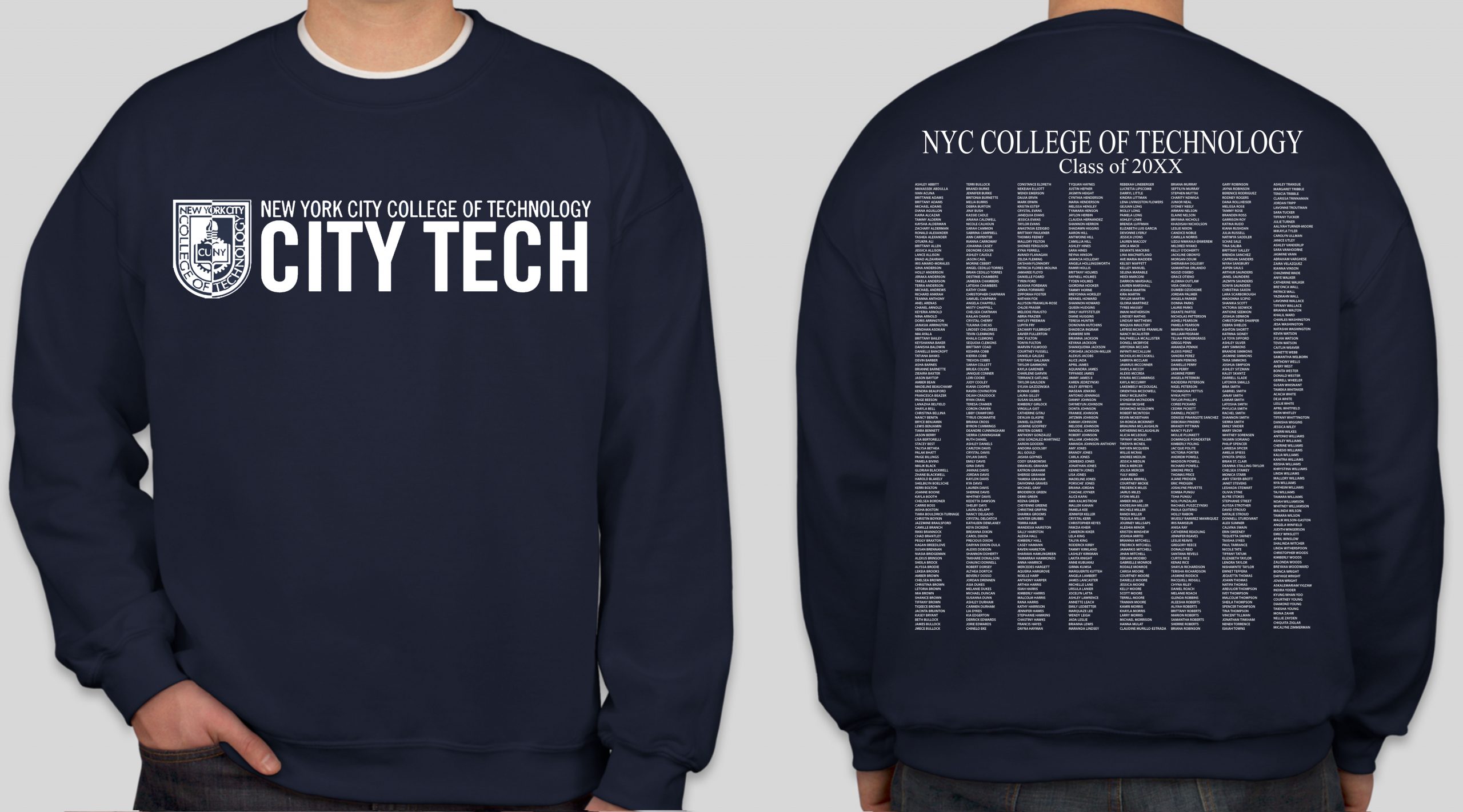 city college sweatshirt